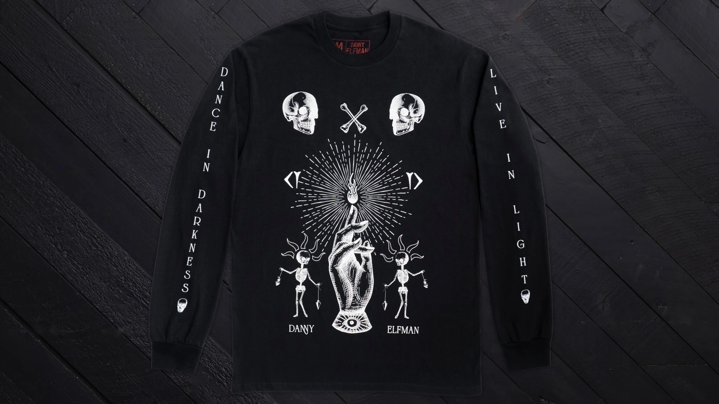 Read My Palm Long Sleeve T-Shirt — Danny Elfman